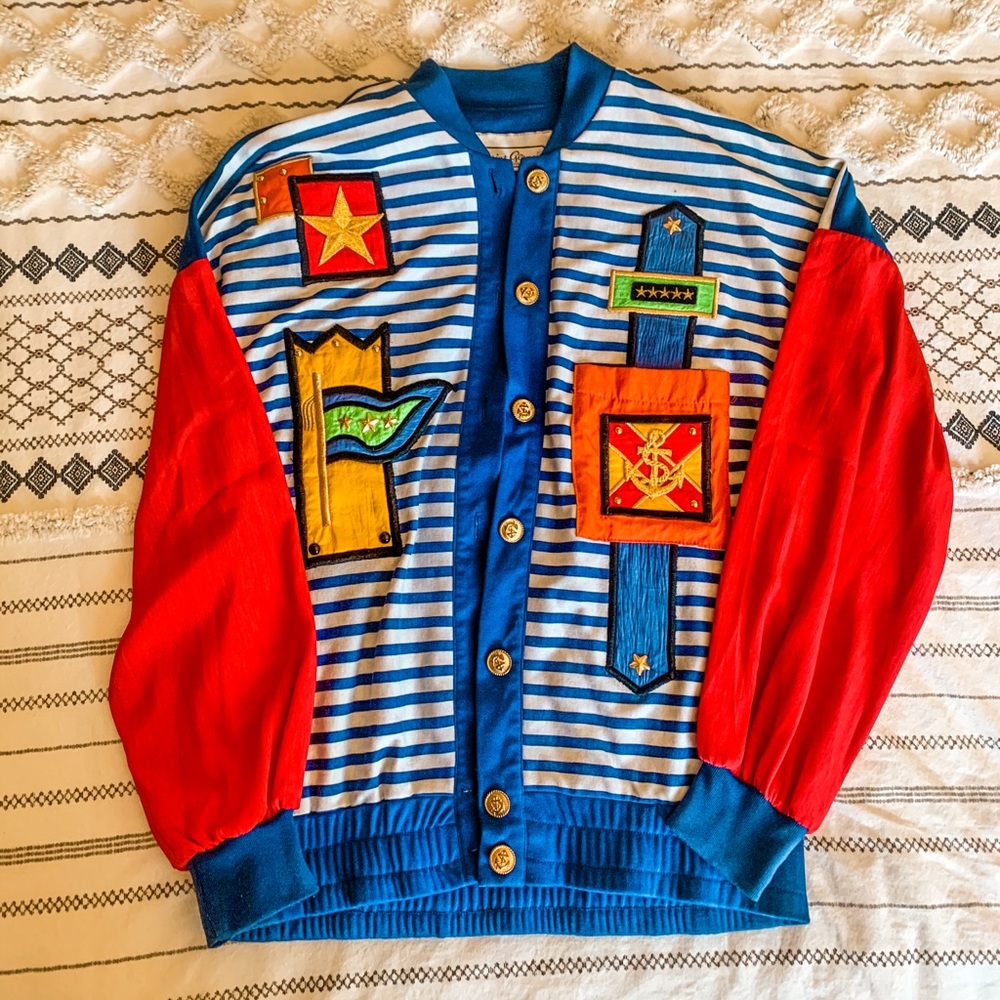 Vintage Silk Blazer